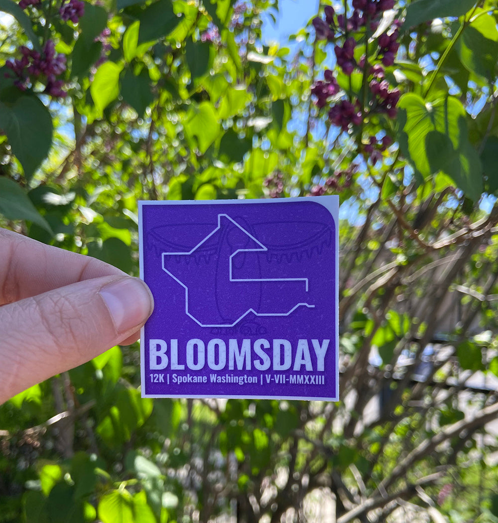 Bloomsday Course Sticker