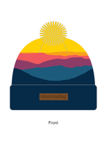Load image into Gallery viewer, Bloomsday Mountain Pom Beanie

