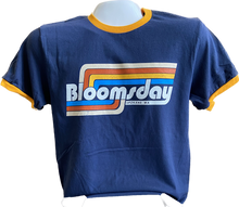 Load image into Gallery viewer, Bloomsday Retro Ringer Souvenir Shirt
