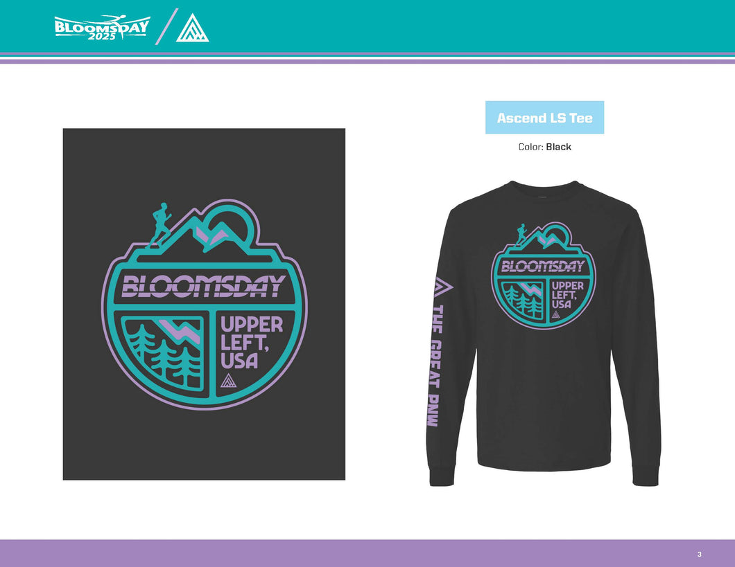 Bloomsday 2025 Ascend LS Tee